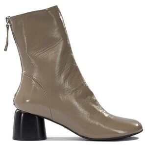 Halmanera Leather Zippered Ankle Boots IT 38.5 Women